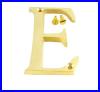 150MM (6Inch) Brass Home 26 Brass Polish Gold Alphabet Letters AtoZ With Screws