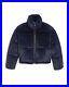 Apparis Billie Faux Fur Puffer Coat Kids Unisex 14Y Navy Zip Up Side Pocket L/S