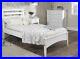 Childrens White 3ft Single Bed Frame Kids Adults Wooden Bed EDWARDHOPPER bedroom
