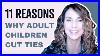 Eleven Reasons Why Adult Children Cut Off Not Just Toxic