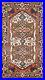 Exquisite Traditional Hand-Knotted Heriz Serapi Indian Wool 2×4 ft Accent Rug