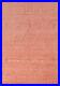 High-quality Pink Accent Rug Wool Handmade Gabbeh Carpet 3×5 ft