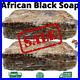 Raw African Black Soap Bulk Wholesale 100% Pure Natural Organic Unrefined Ghana