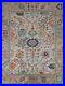 Traditional Oushak Indian Area Rug Hand-Knotted Blue 8×10 ft
